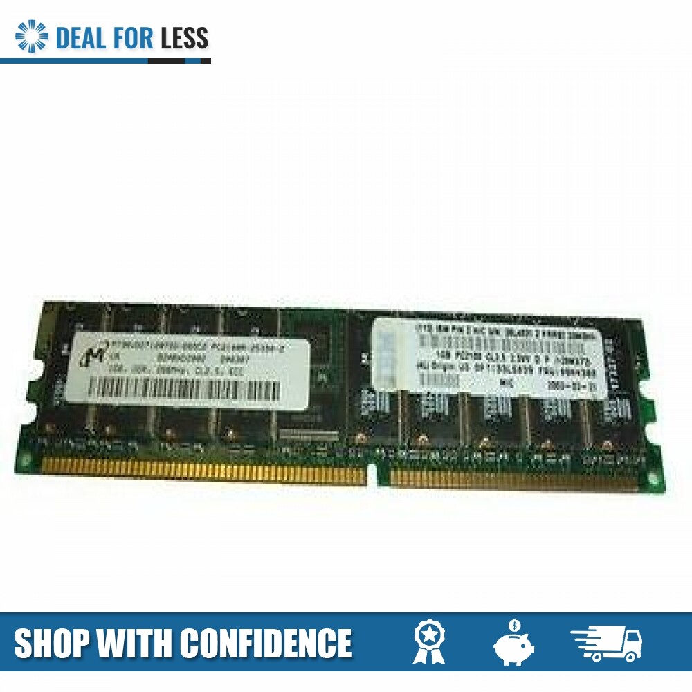 09N4308/33L5039/38L4031-IBM 1GB MEM PC2100 ECC DDR SDRAM