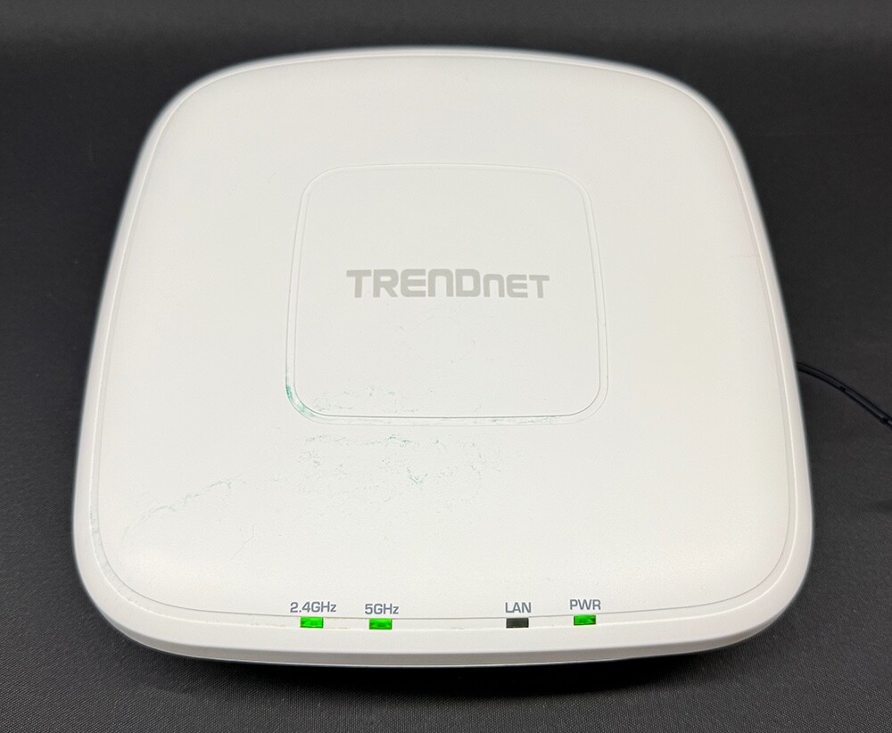 TRENDnet TEW-821DAP/A AC1200 Dual Band PoE Access Point Power Over Ethernet