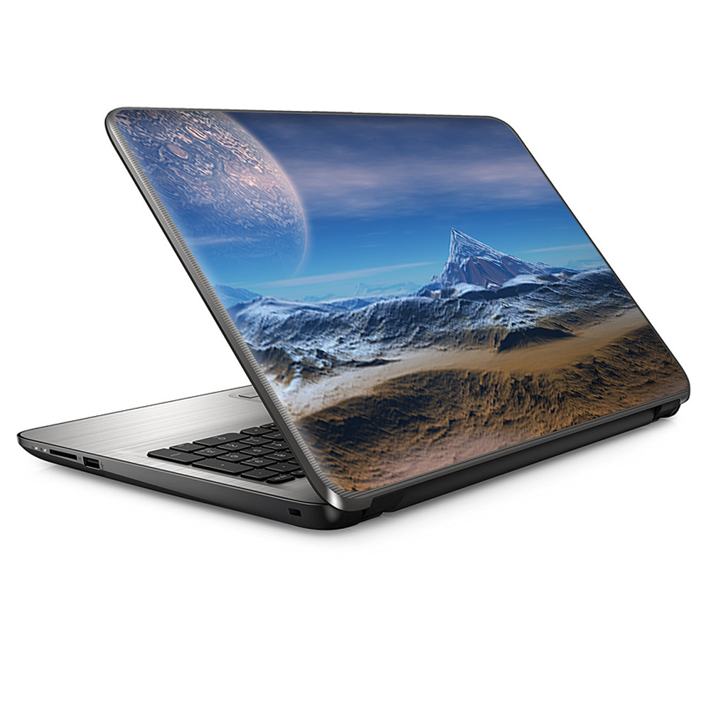 Universal Laptop Skins Wrap for 14" - Space Planet Moon Surface