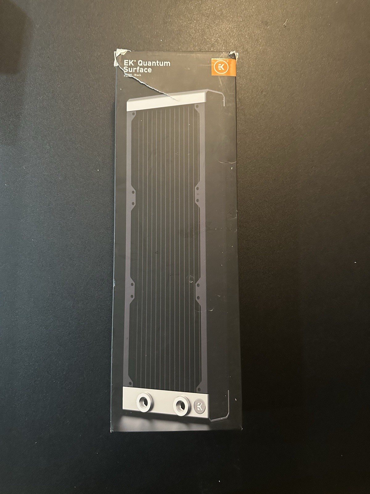 EKWB EK-Quantum Surface P360M 360mm Multiport PC Liquid Cooling Radiator Black