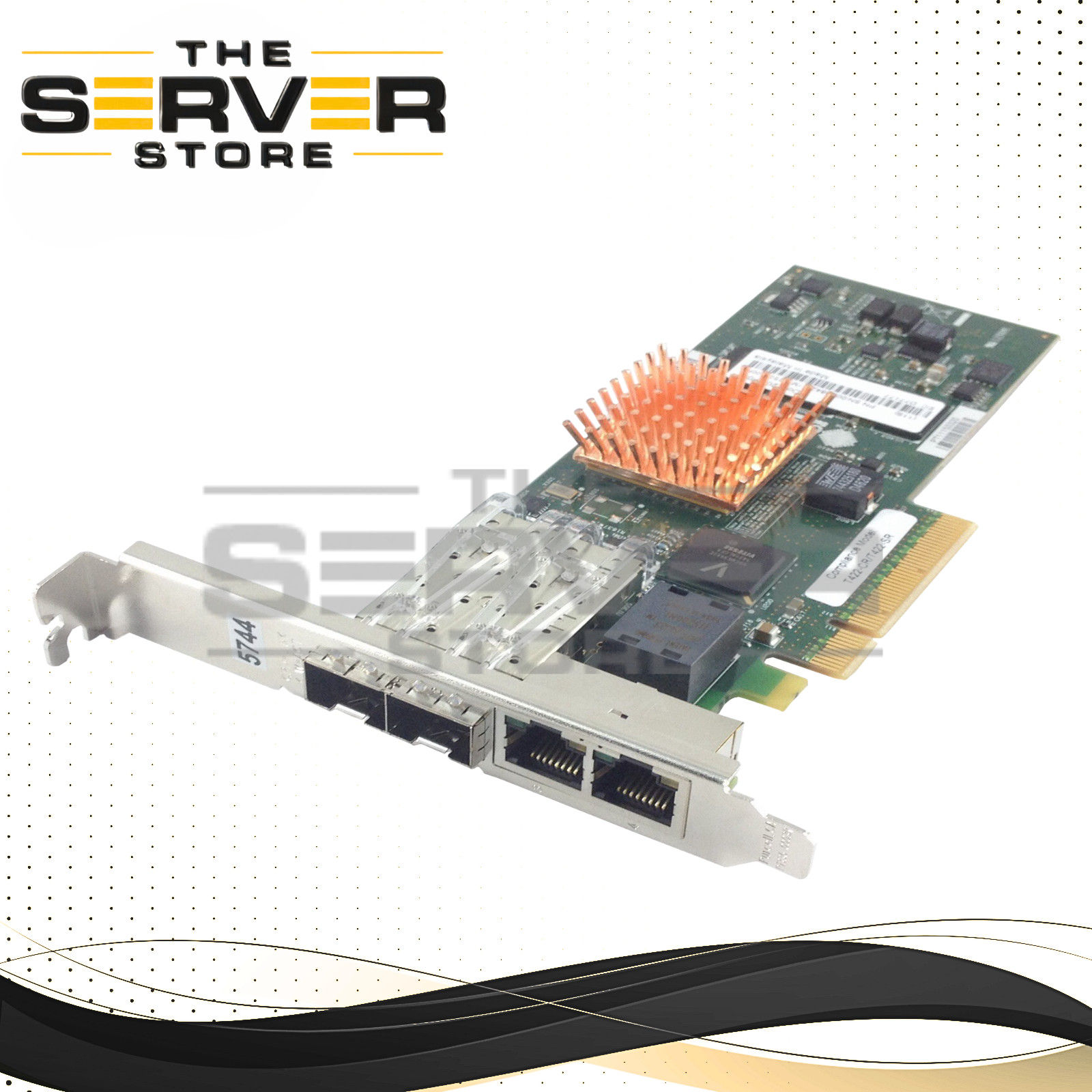 IBM Chelsio Quad Port 2x 1GbE 2x 10G SFP+ Linux Network Card 110-1139-40