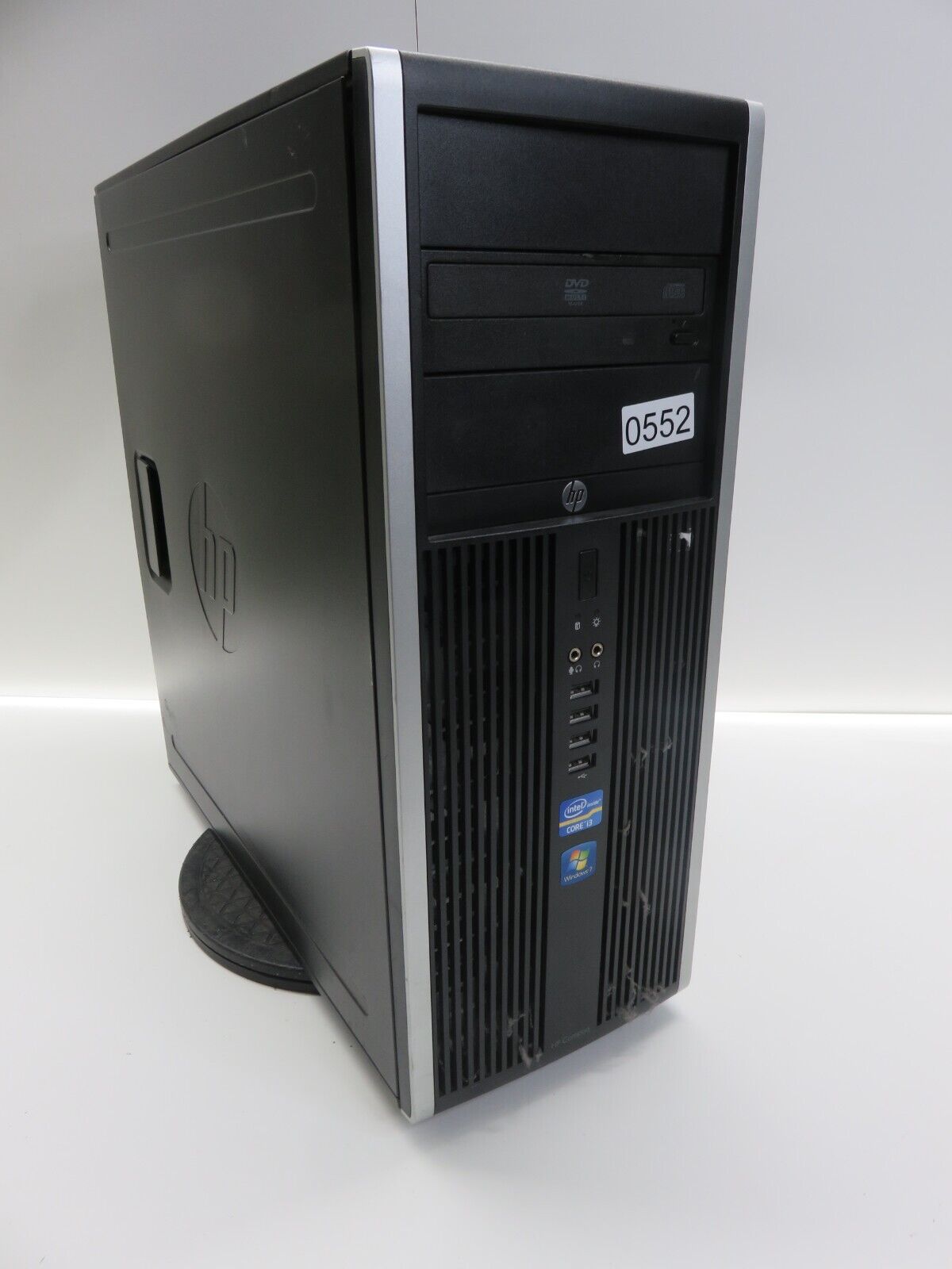 HP Compaq Elite 8200 Desktop Computer Intel Core i3-2100 4GB 500GB HD Windows XP