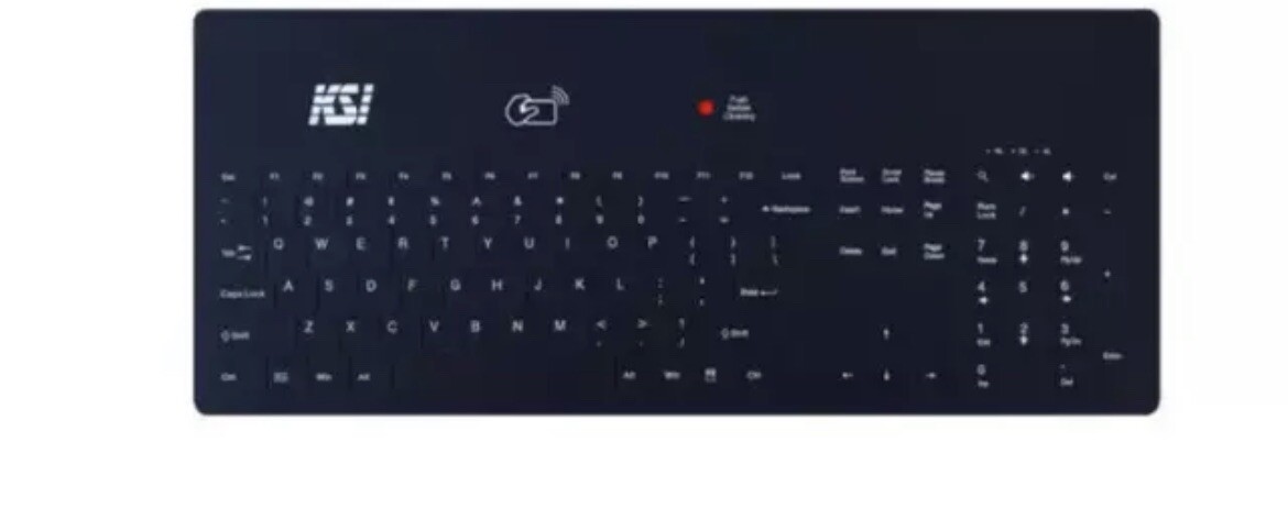 Key Source International Keyboard With Rfideas Waveid KSI-2000 SX HB-21