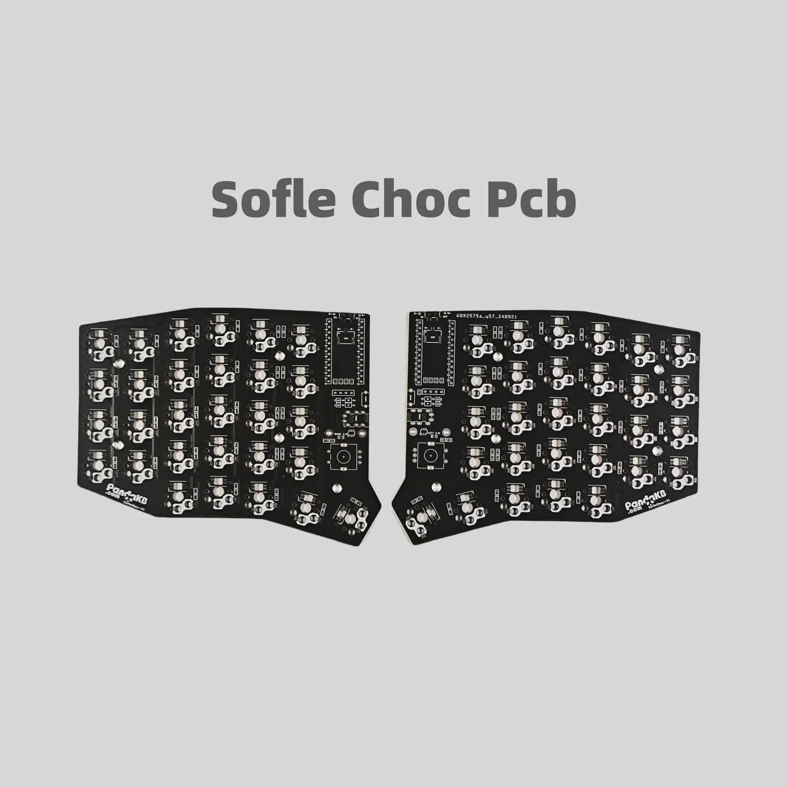 Sofle Choc PCB Kit Split Keyboard Unsolder Pcb Accessories 58 Keys Kailh Choc
