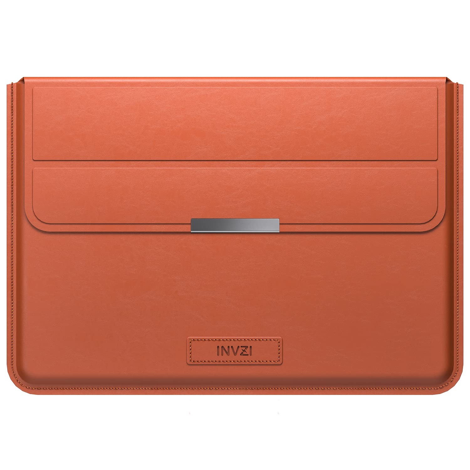 MacBook Sleeve, Vegan Leather Bag Compatible with 13”/14 MacBook Air, MacBook