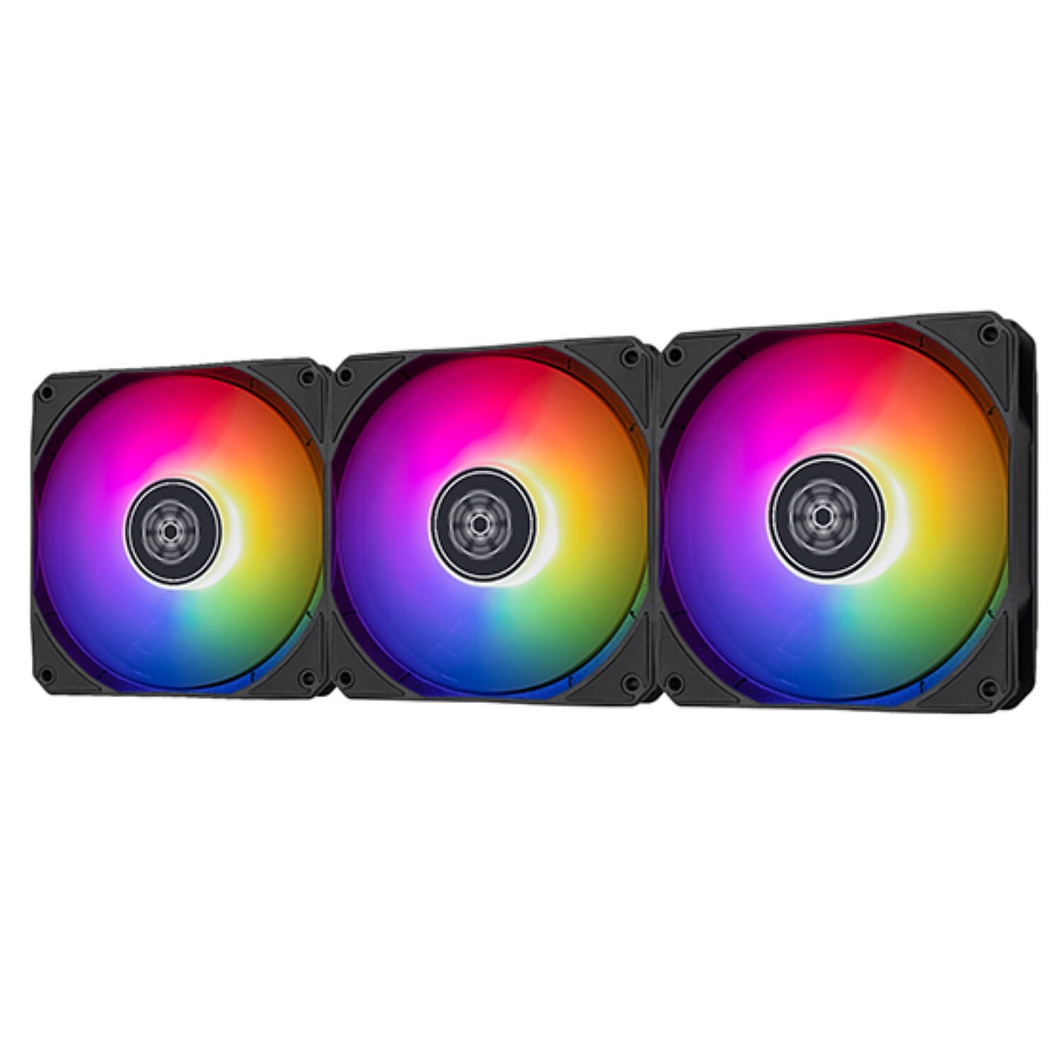 SilverStone Air Nexus 120 ARGB 120mm PWM 3xFans Black SST-AN120B-ARGB-3PK
