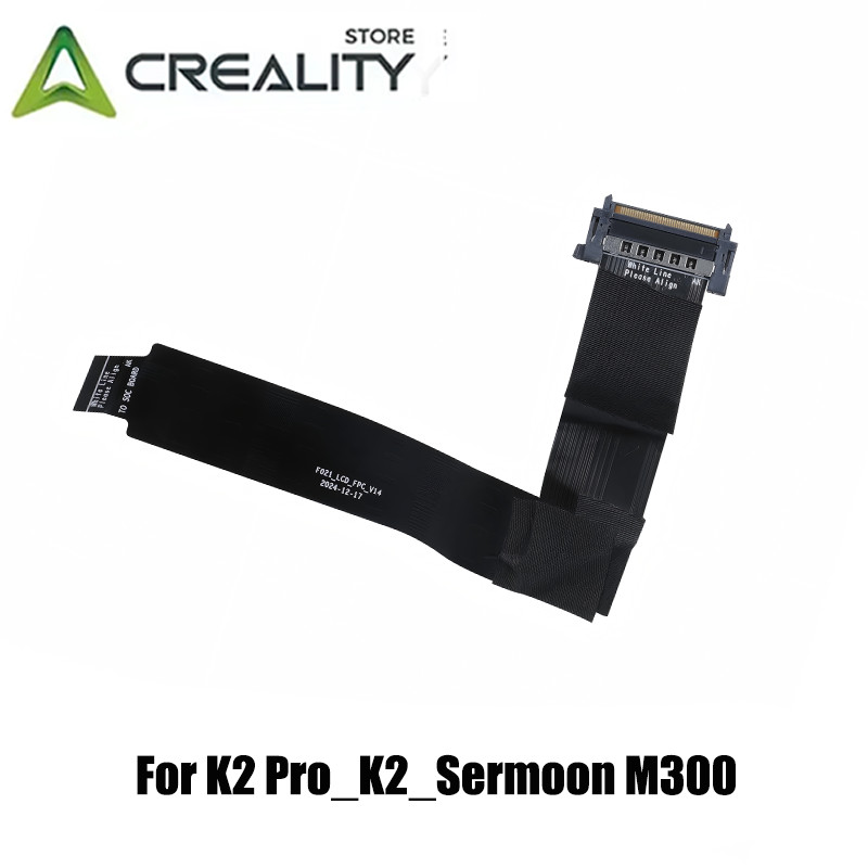 Official Creality K2/K2 Pro Screen Cable _197.67×22.8×0.12_ 3d Printer Parts