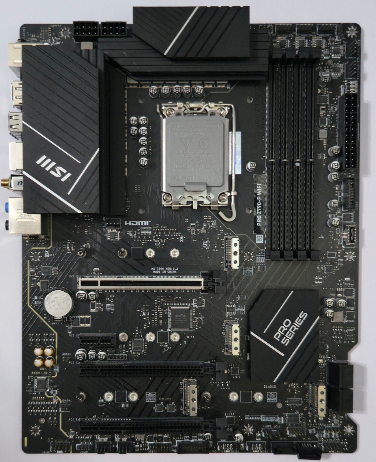 MSi PRO Z790-P WIFI LGA 1700 ATX Intel DDR5 Motherboard *READ*