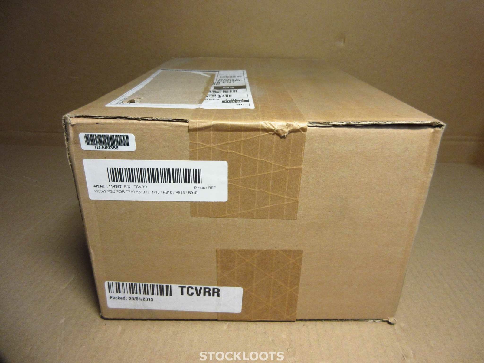 DELL TCVRR 0TCVRR 1100W PSU L1100A-S0 Poweredge R510 R810 R910 T710 -REFURBISHED