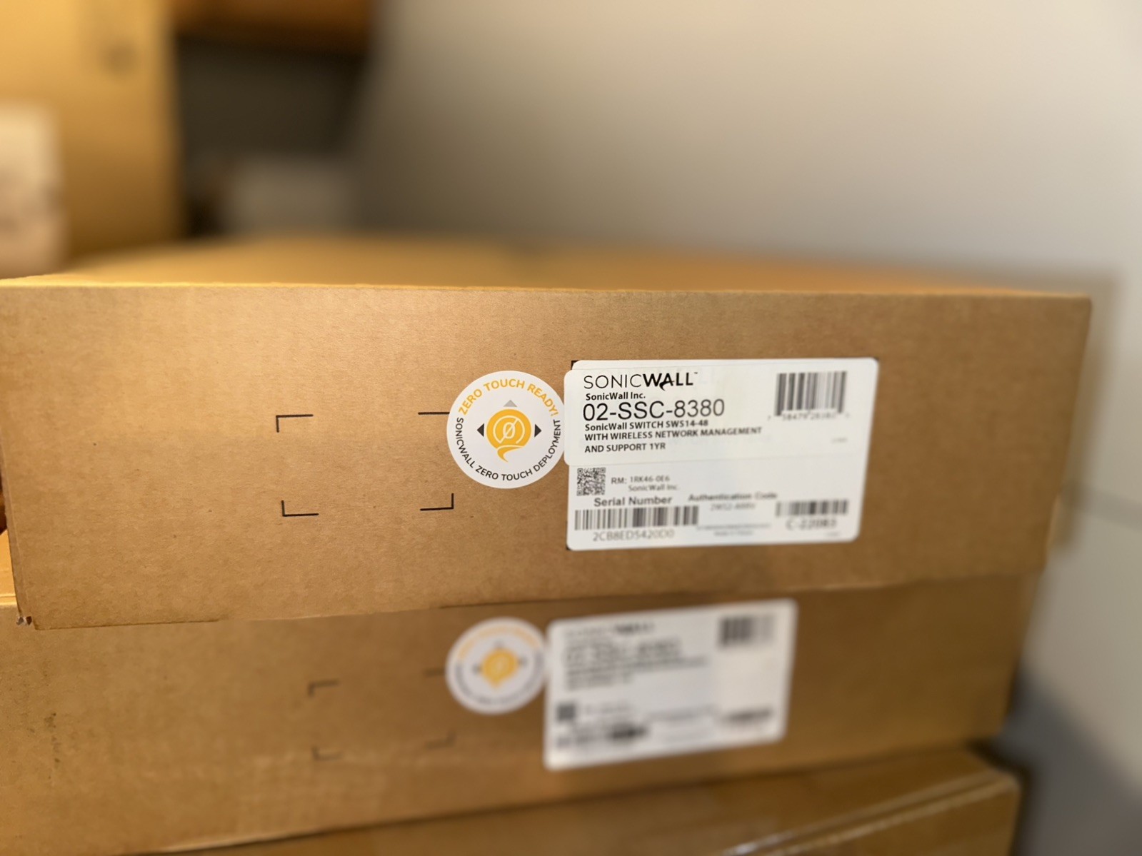 SonicWall 02-SSC-8380 SWS14-48 48-Port Managed Network Switch NEW Sealed