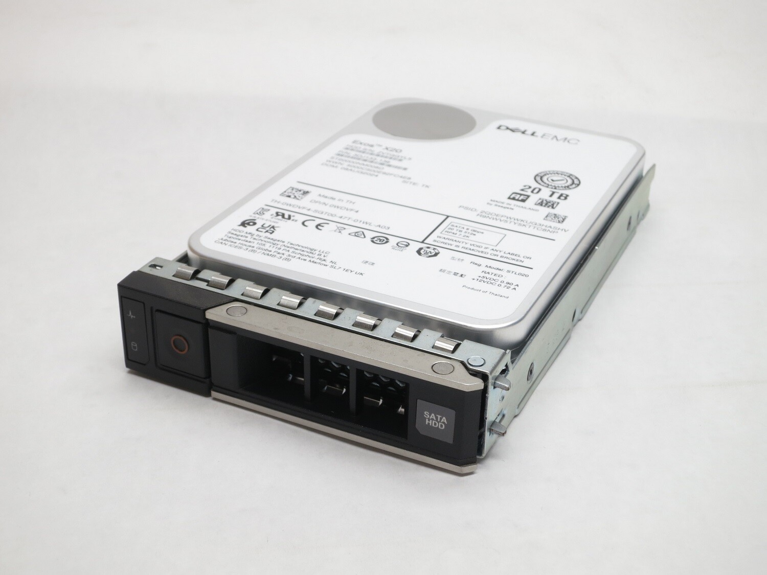 96XN5 DELL 20TB 7.2K SATA 3.5 6Gbps HDD 512e 14G 15G 16G KIT