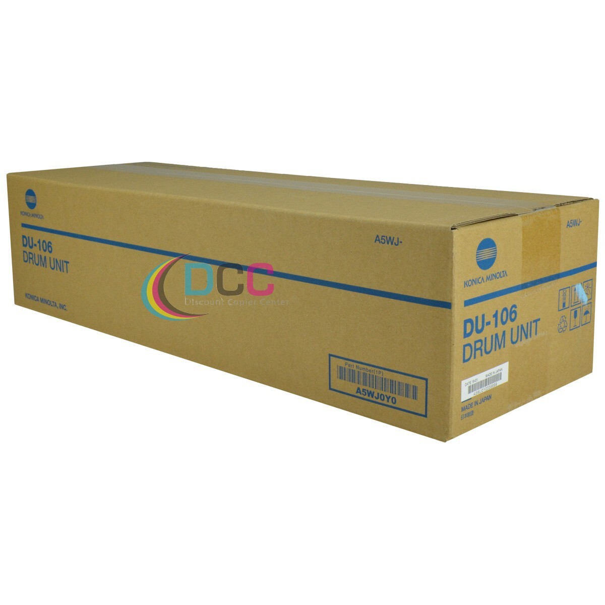 Genuine Konica Minolta DU106 Drum Unit A5WJ0Y0 AccurioPress C2060 C2070 DU-106