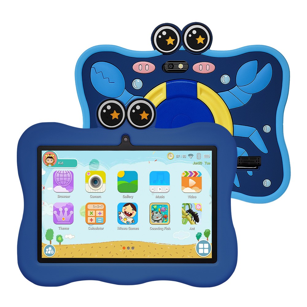 7 Inch IPS Touchscreen Tablet Android 13 GMS 8GB+64GB Dual Camera 2200mAh