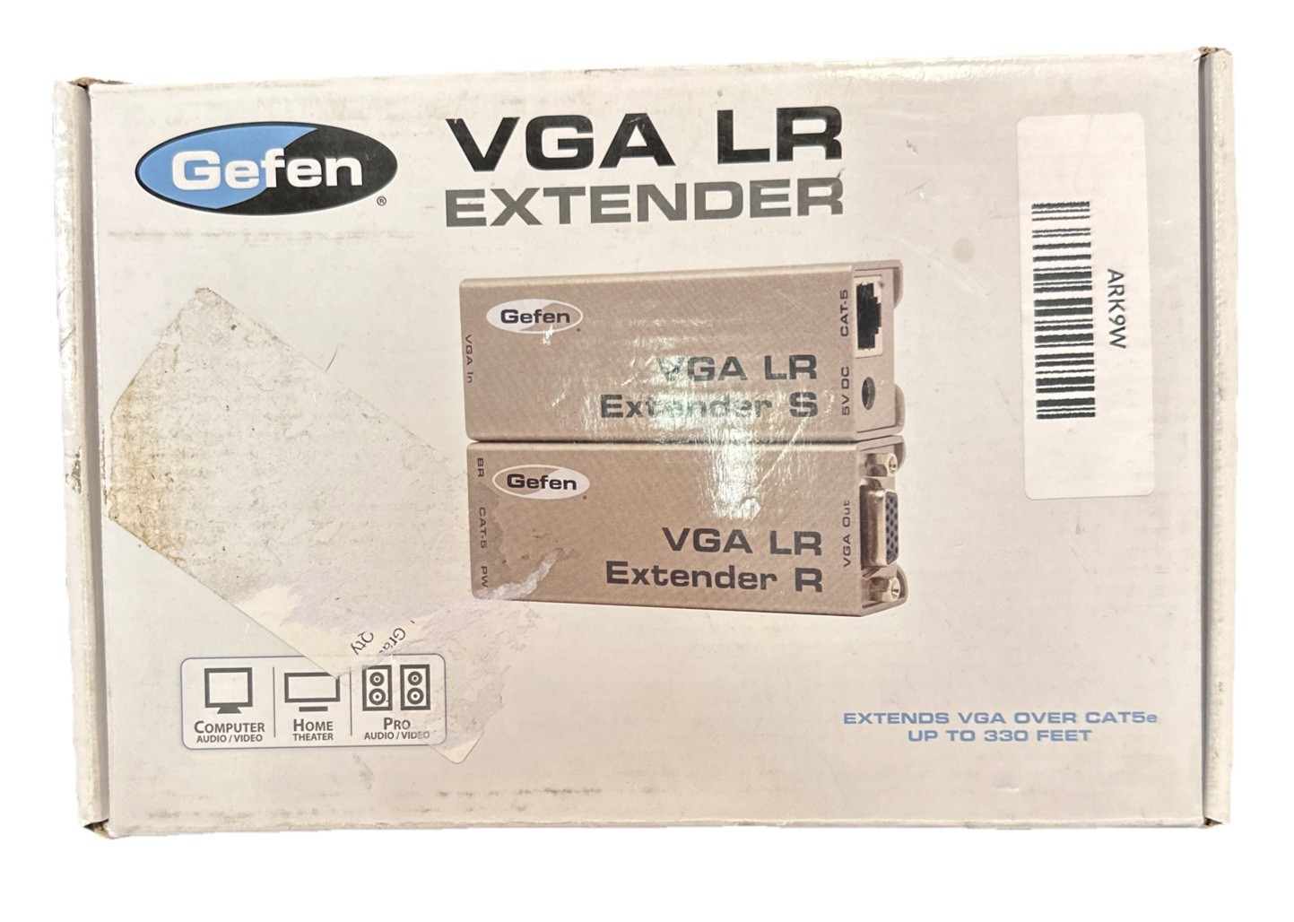 💪Gefen VGA LR Extender EXT-VGA-141LR-CO New Open Box Ext Up To 330ft