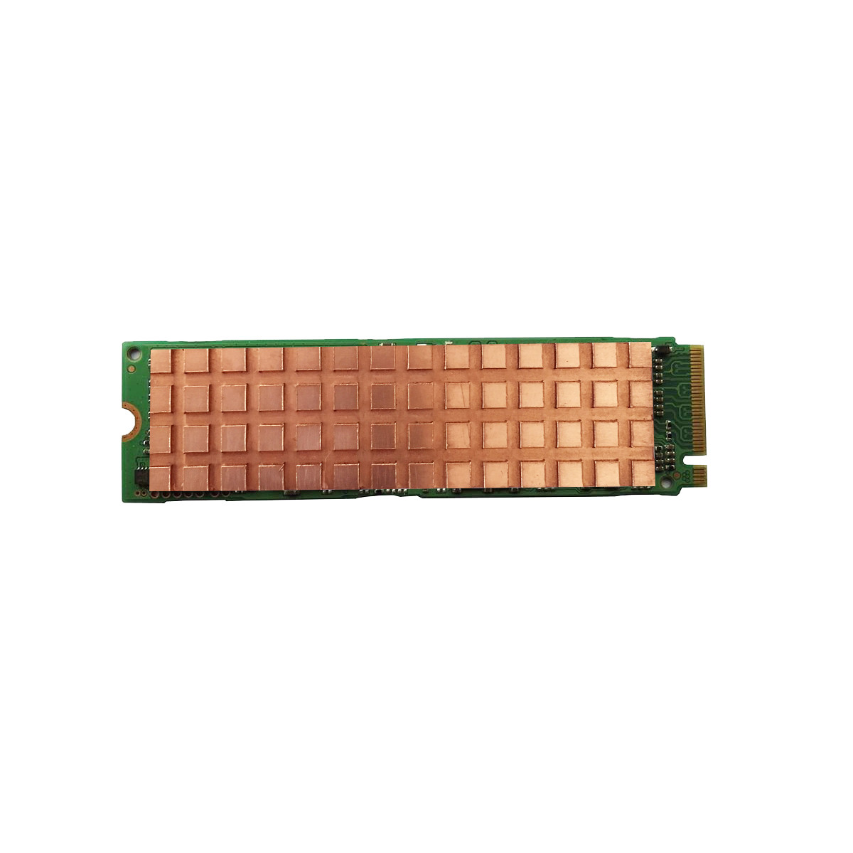 M.2 NVME PCI-E SSD 4MM Copper Heatsink Cooling Radiator Fin + Laird Thermal Pad 