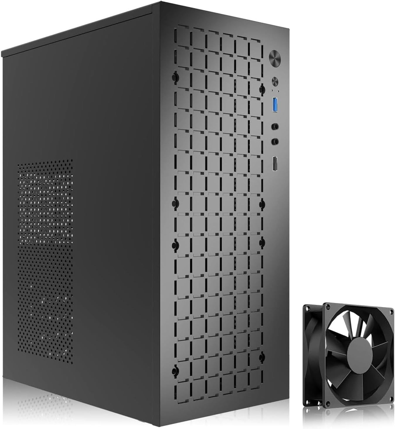 TGDGAMER Matx Case:High Airflow Micro ATX Case, Support MATX, Mini-Itx, Micro AT