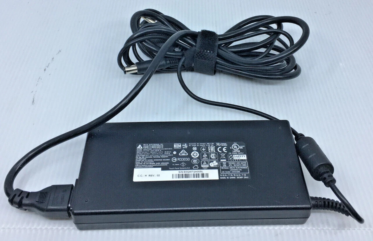 Delta MSI ADP-150VB B 19.5V 7.7A 150W Laptop AC Adapter Charger w Power Cord