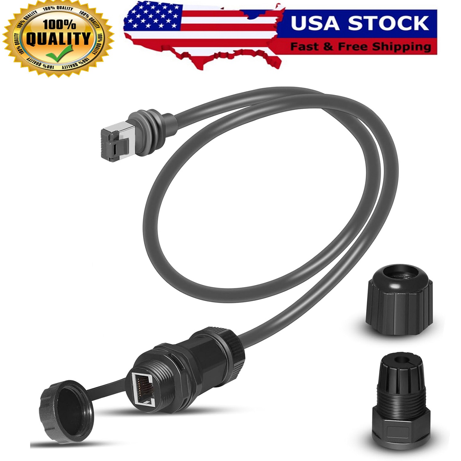 Replacement for Starlink Ethernet Adapter Gen 3/Mini, with RJ45 Female Connector