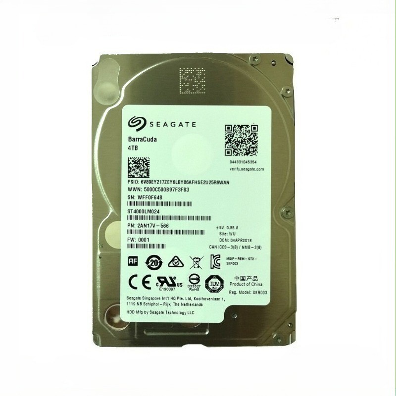 Seagate 4TB ST4000LM024 5400RPM 128MB SATA 2.5" HDD Hard Drive 15mm