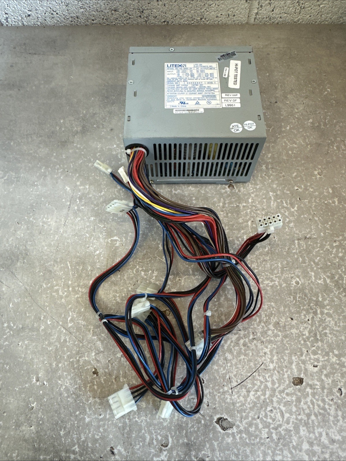 Compaq Lite-On PS-5032-2V1 300W Power Supply HP-216108-001 Tested