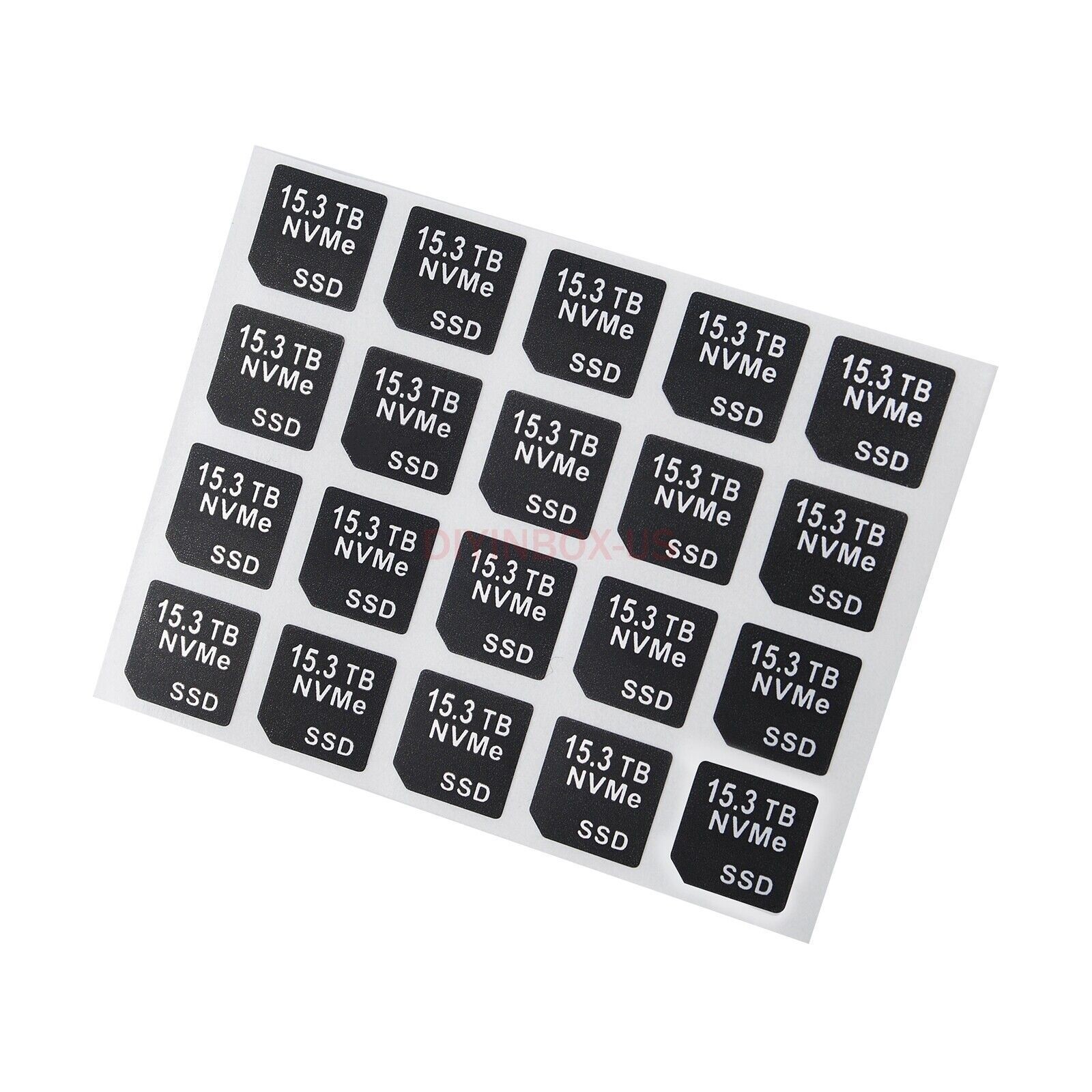 20pcs Capacity Sticker Labels For DELL DXD9H X7K8W 14gen 15gen Hard Disk Caddy