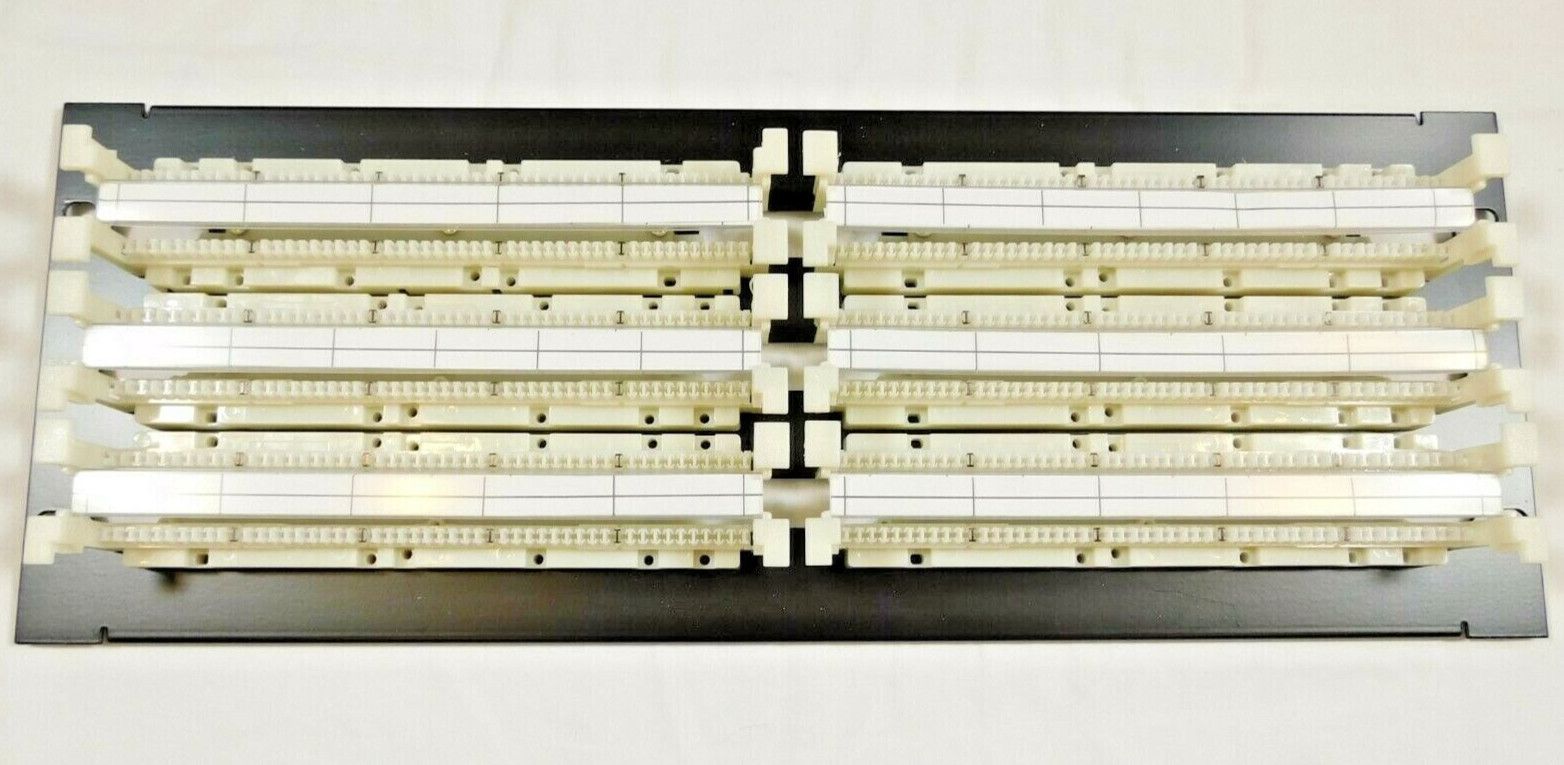 300-Pair 110 Block Cat5e Panel DCC300/110EFSRK OCC with C4 & C5 Clips