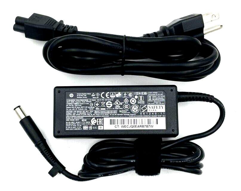 OEM HP 19-2113w All-in-One AIO computer power supply ac adapter cord charger 65W