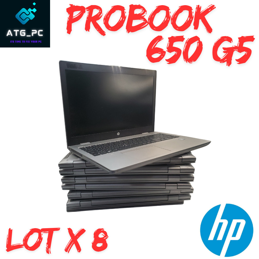Lot 8 HP ProBook 650 G5 Laptop Intel i5-8th Gen No RAM/SSD/AC/Boot2BIOs Unlocked