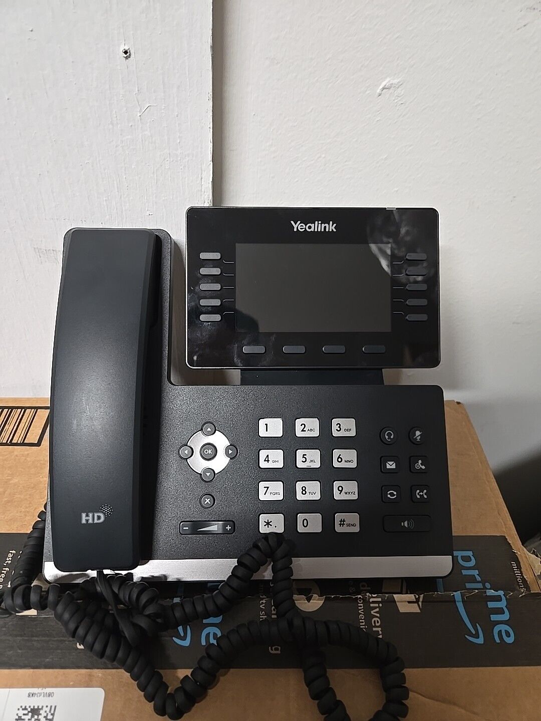 Yealink SIP-T53W  no power adapter Voip - Poe Phone