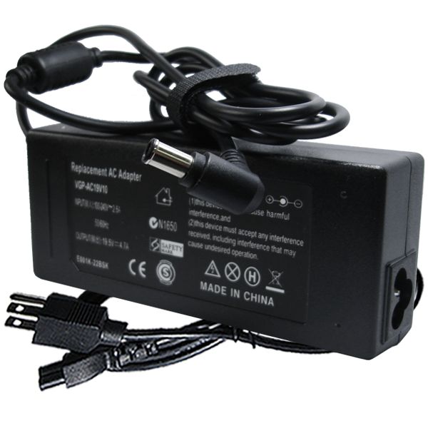 AC Adapter Charger Power Cord For Sony Vaio Fit 14A SVF14N25CXB SVF14AC1QL