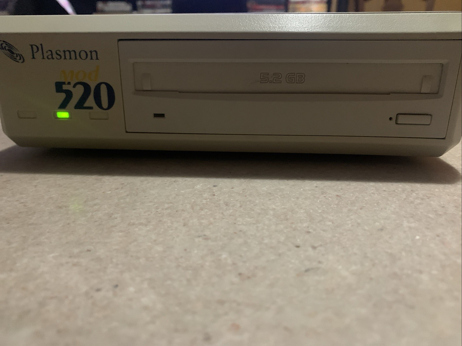 Plasmon MOD520E External SCSI MO Drive 5.2GB MOD520