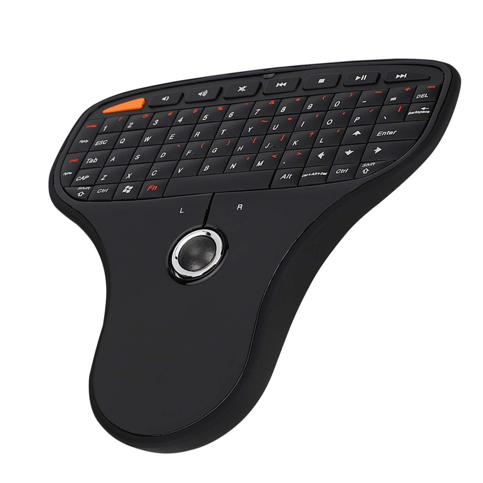N5901 QWERTY Keyboard Trackball 2.4G Wireless Mini Keyboard For TV