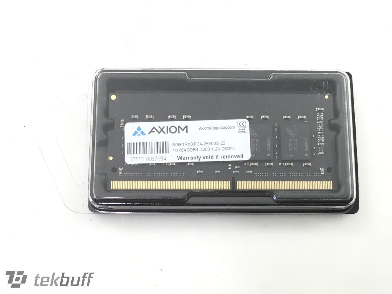 ✅ Axiom 8GB DDR4 PC4-25600 260-PIN SO-DIMM Memory Module - AX43200S22B/8G