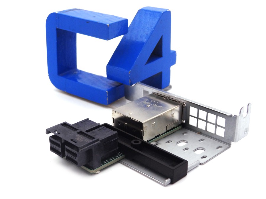 SUPERMICRO AOM-SAS3-8I8E-LP 2-PORT EXTERNAL TO INTERNAL ADAPTER