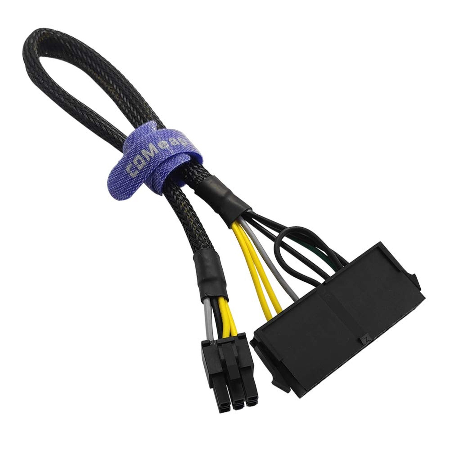 COMeap 24 Pin to 6 Pin ATX PSU Power Adapter Cable for Dell Motherboard with ...