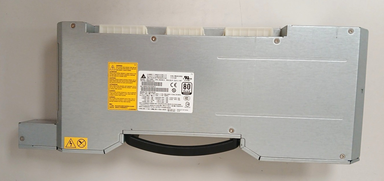 HP 508148-001 Z800 Workstation Power Supply 850W 468929-004, 468929-003
