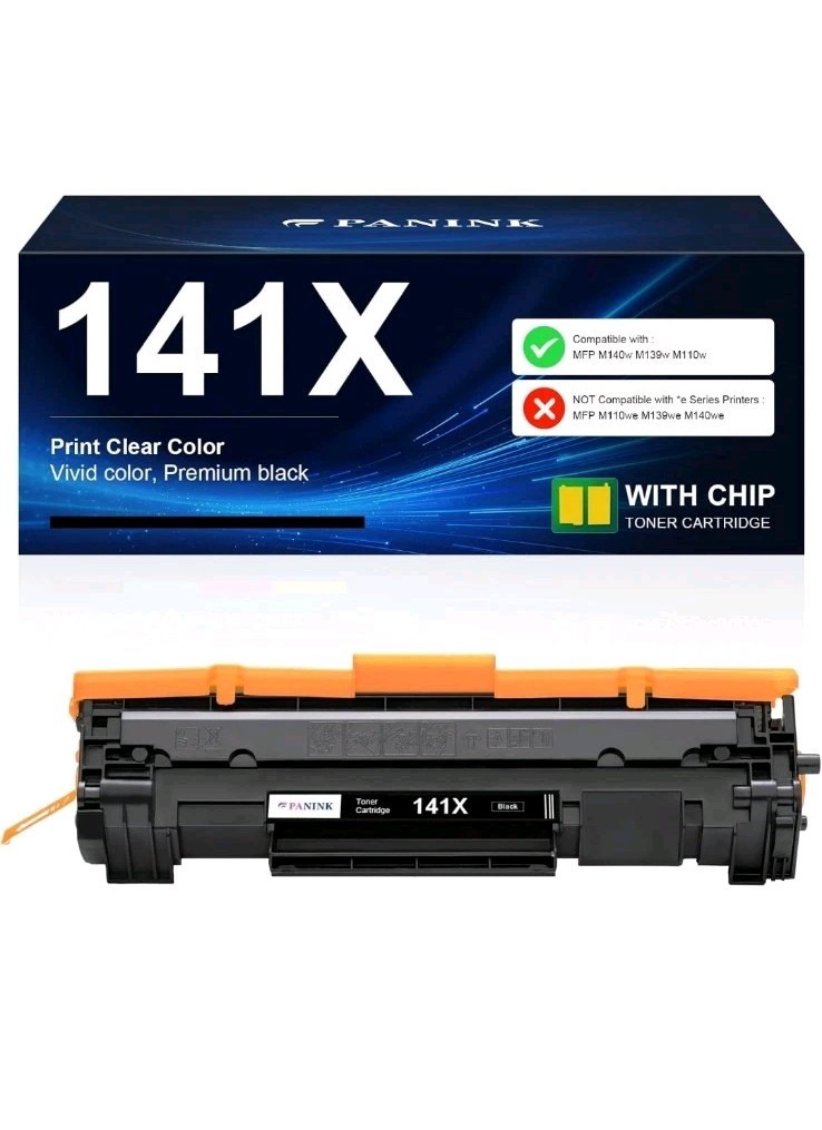 141X Toner Cartridge Replacement for HP 141X W1410X 141A W1410A Black Toner...
