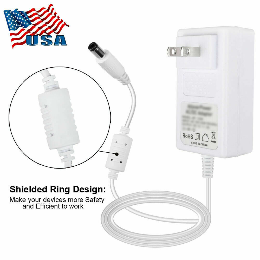 12V Power Supply Adapter for Linksys-Velop AC2200 AC4400 AC6600 Mesh WHW03 WIFI