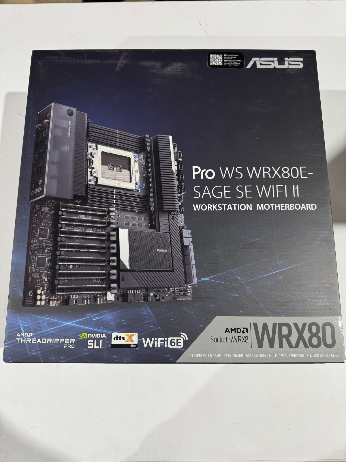 ASUS Pro WS WRX80E-SAGE SE WIFI II (Brand New Open Box With Warranty)
