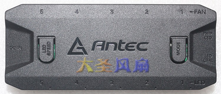 For Antec Divine Light Synchronous Controller ARGB+PWM 1-to-5 Light Interface