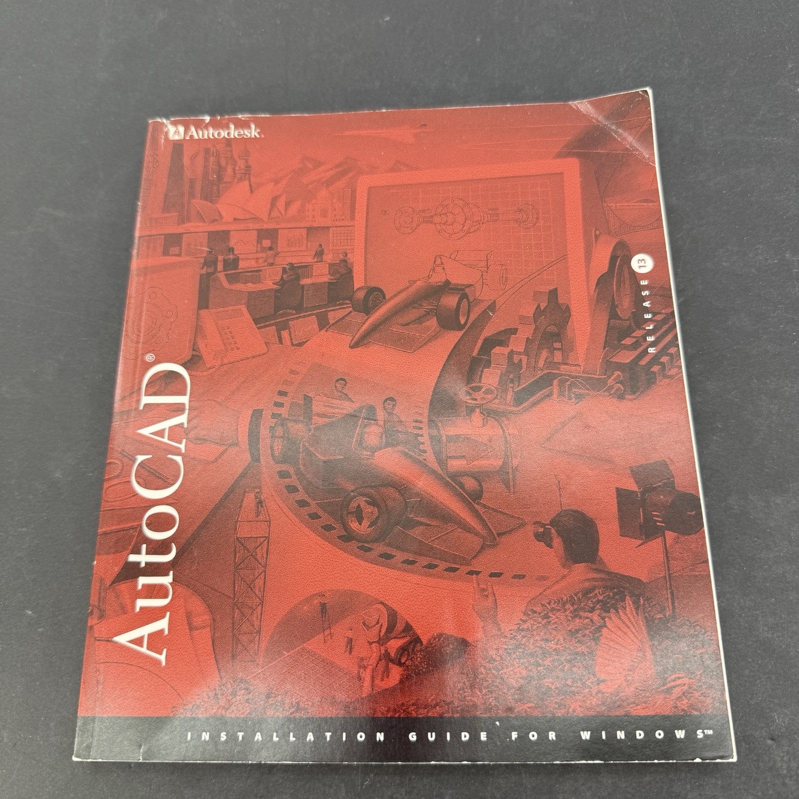 AutoCad Autodesk Release 13 Installation Guide for Windows - Softcover