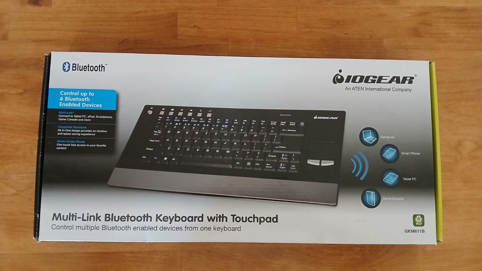 Logitech IOGEAR GKM611B Bluetooth Keyboard