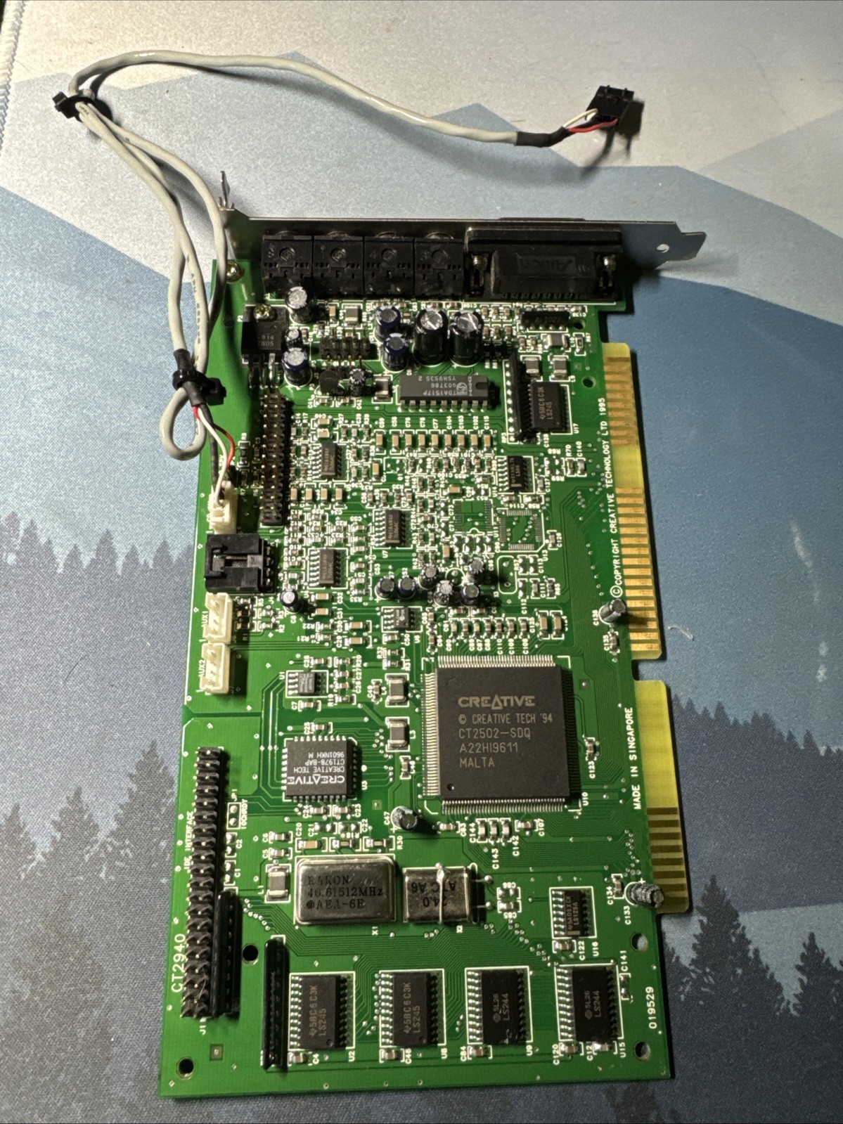 Creative Labs CT2940 Sound Blaster 16 PnP ISA Sound Card + CD Audio Cable