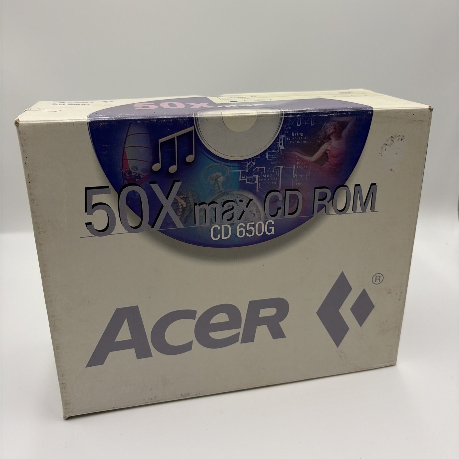 Vintage Acer 50X Max Internal CD-ROM Drive (Model CD 650G / 650P) NEW