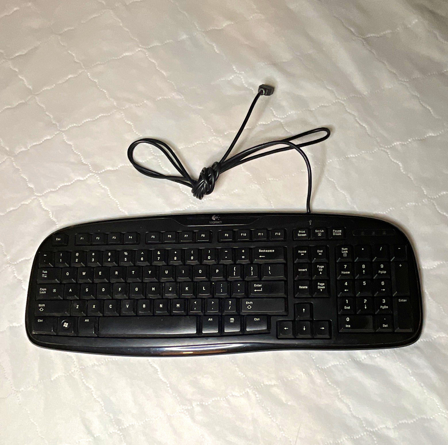Logitech Classic Keyboard 200 Wired USB Black QWERTY English Enhanced Keys MPN