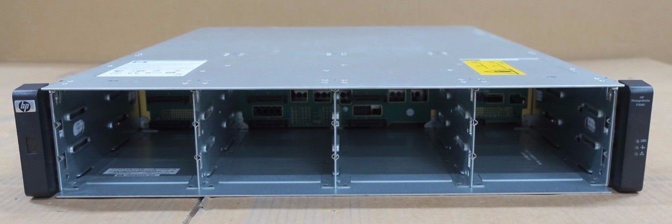 HP Storageworks P2000 AJ805A MSA2312sa 12 Bay 3.5 2x AJ808A Controller Enclosure
