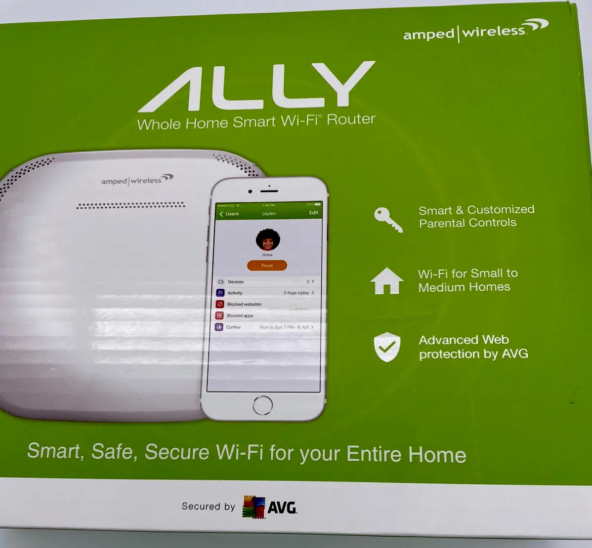 Amped Wireless ALLY Whole Home Smart Wi-Fi System