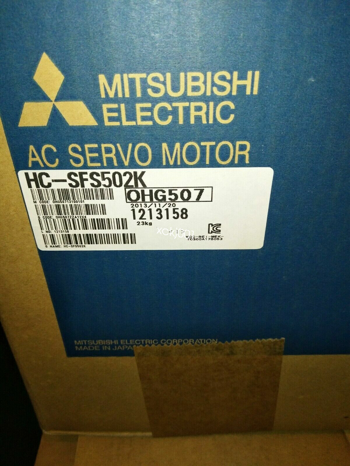 1PCS Brand New Mitsubishi Servo Motor HC-SFS502K fedex or DHL