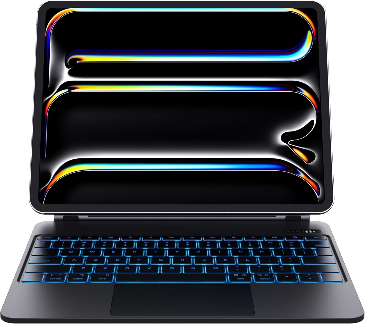 CHESONA iPad Pro 13 M4 M5 2024 2025 Magic Keyboard Case 7-Color Backlit Trackpad