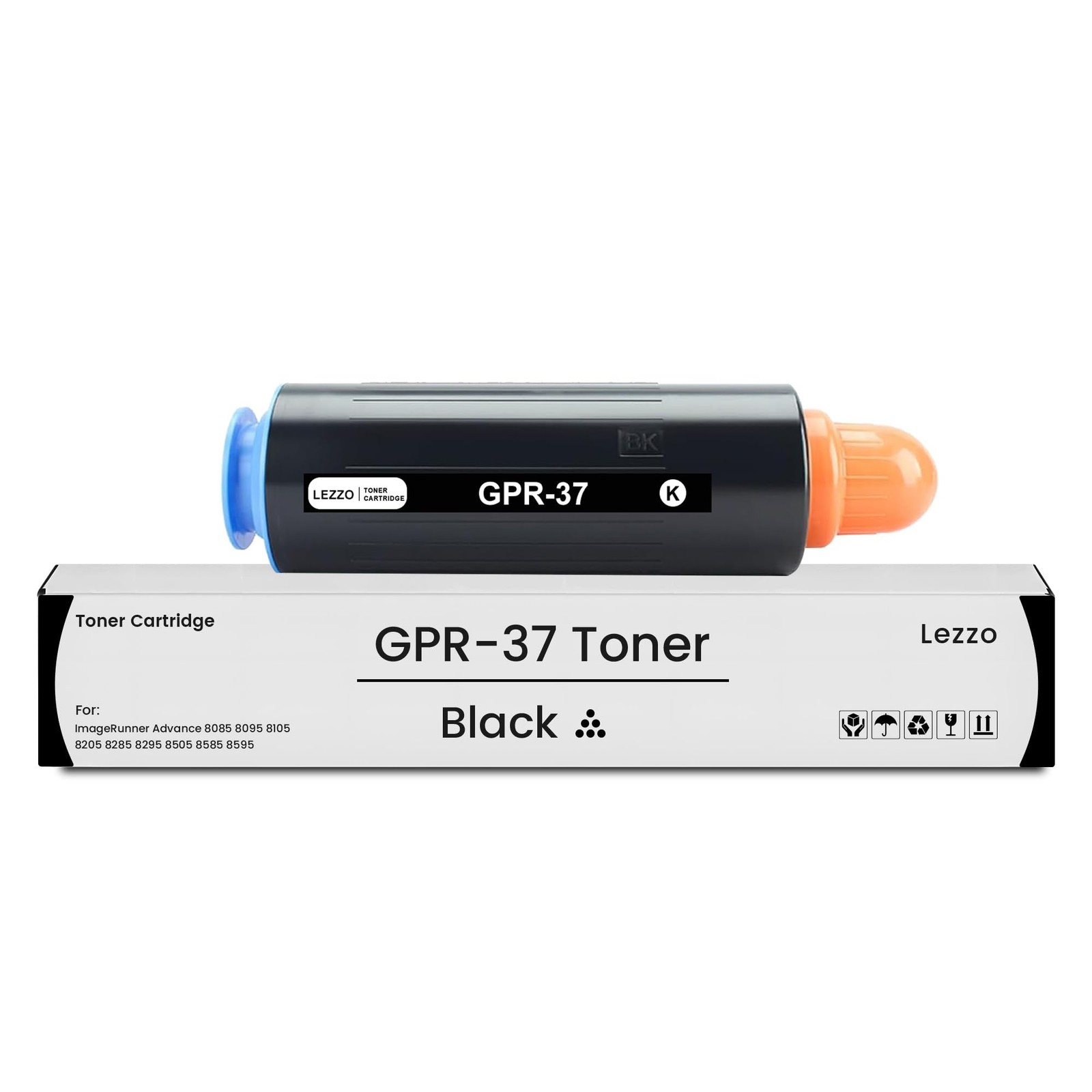 GPR-37 Toner Cartridge 1-Pack Black 3764B003AA Toner